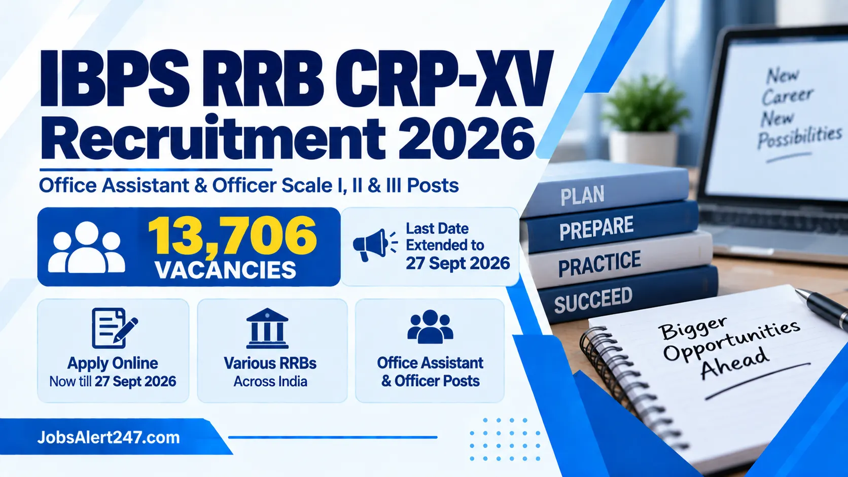 IBPS RRB CRP XV Recruitment 2026 Blogpost Featured Image
